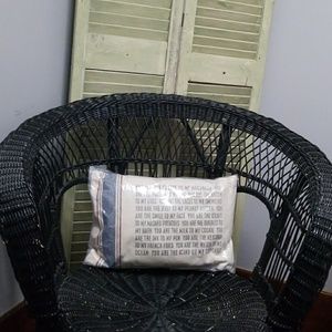 Pillow (still in plastic wrap)